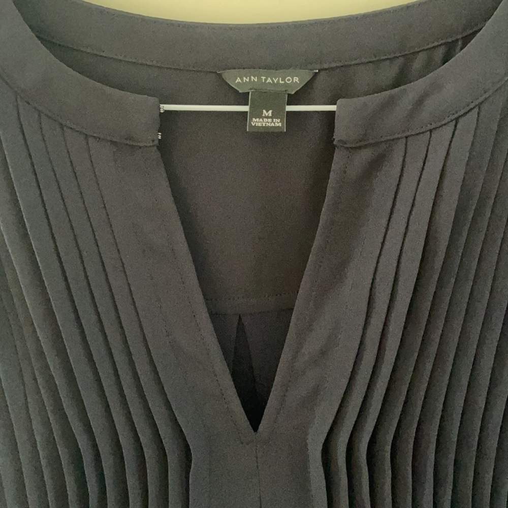 Ann Taylor Ruffle Blouse - Picture 3 of 9